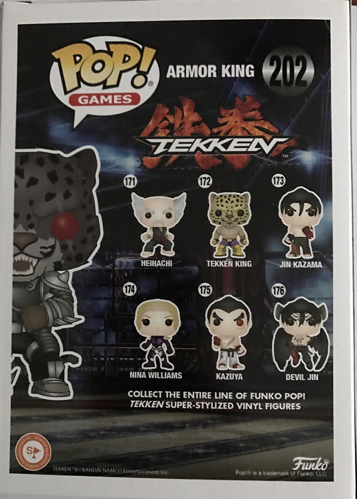 POP Funko Armor King GameStop Exclusive #202 Tekken