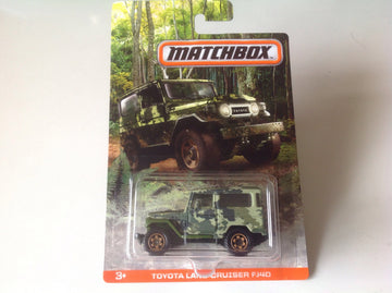 Matchbox 2017 Camouflage Series Toyota Land Cruiser FJ40 Green