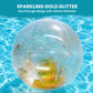 Coconut Outdoor Jumbo Large 27" Inflatable Glitter Beach Ball
