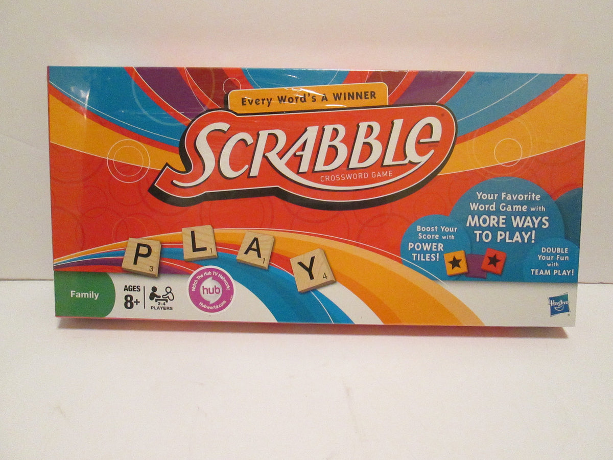 Scrabble Board Game h Power Tiles
