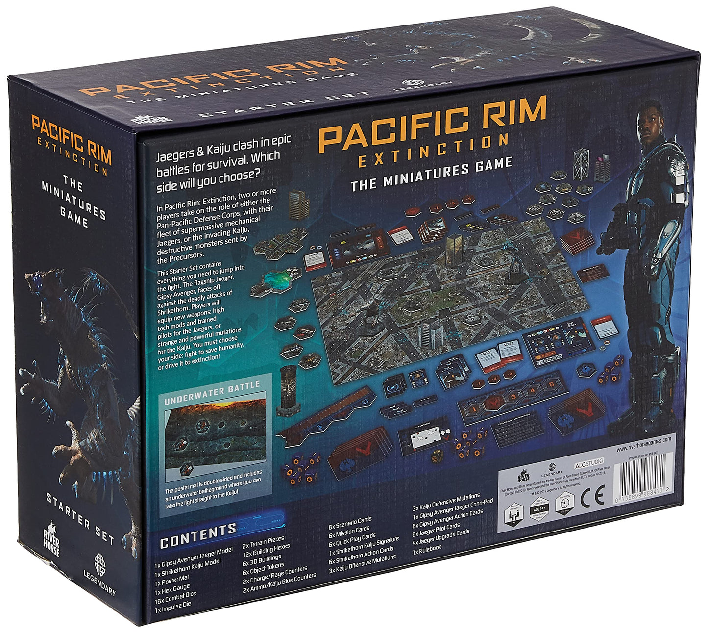 River Horse Studios Pacific Rim: Extinction The Board Game - Starter Set