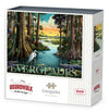 Boardwalk Everglades 500 Piece Jigsaw Puzzle Wildlife Nature Florida Puzzles with Premium Box, Gift for Adults and Family 16"x20"