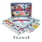 Late for the Sky America-Opoly 250th Board Game for Families, 2-6 Players, Ages 8+, Celebrating the Great American Semiquincentennial!