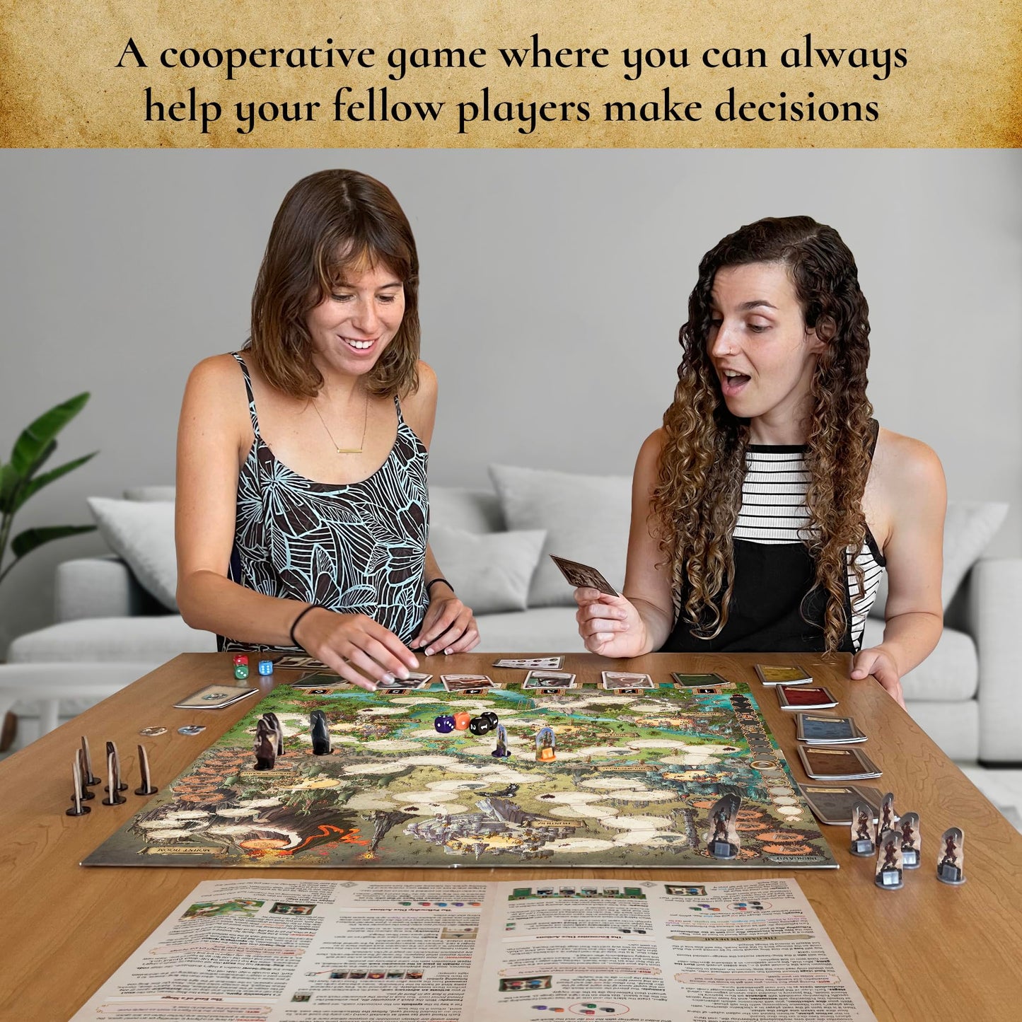 The Lord of The Rings: Adventure to Mount Doom | Family Game | Cooperative Game | Strategy Game