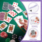 Metsyth Playing Cards 12 Pack,Decks of Cards,Poker Cards Set Standard Playing Cards Bulk with 6 Bright Colors,Card Games for Adults Seniors,Suitable
