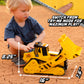 Maxx Action 16" Dozer with Joystick Controls, Lights, Construction Sounds, Motorized Movement, and Real Working Bucket - Large Construction Vehicle