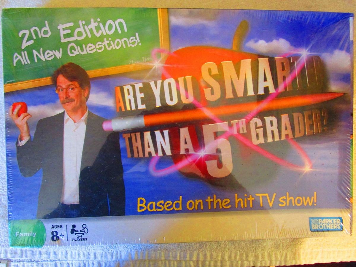 Are You Smarter Than A 5th Grader Game 2nd Edition