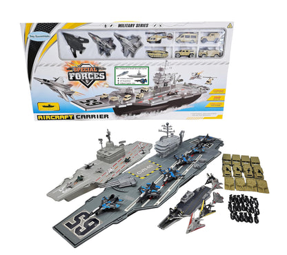 Toy Essentials Ultimate Large Aircraft Carrier Battle Fleet