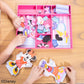 Melissa & Doug Disney Minnie Mouse and Daisy Duck Deluxe Wooden Magnetic Dress-Up; 2 Fashion Dolls with Stands for Pretend Play, 52 Pieces - FSC