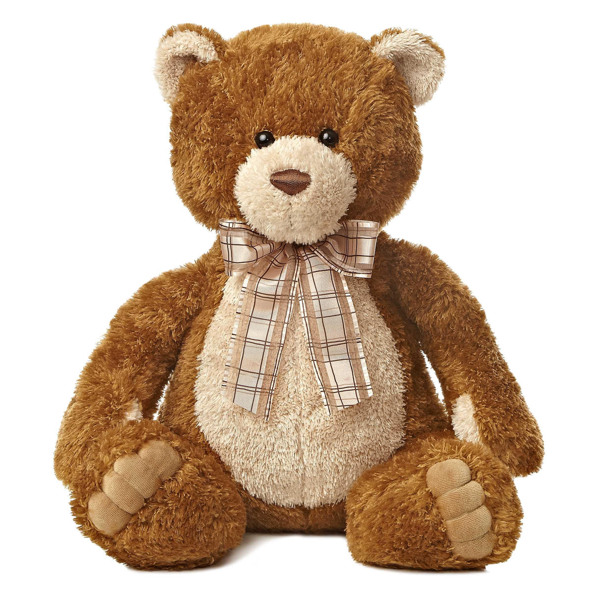 Aurora Bear 16" Brown Sugar Snuggly Stuffed Animal