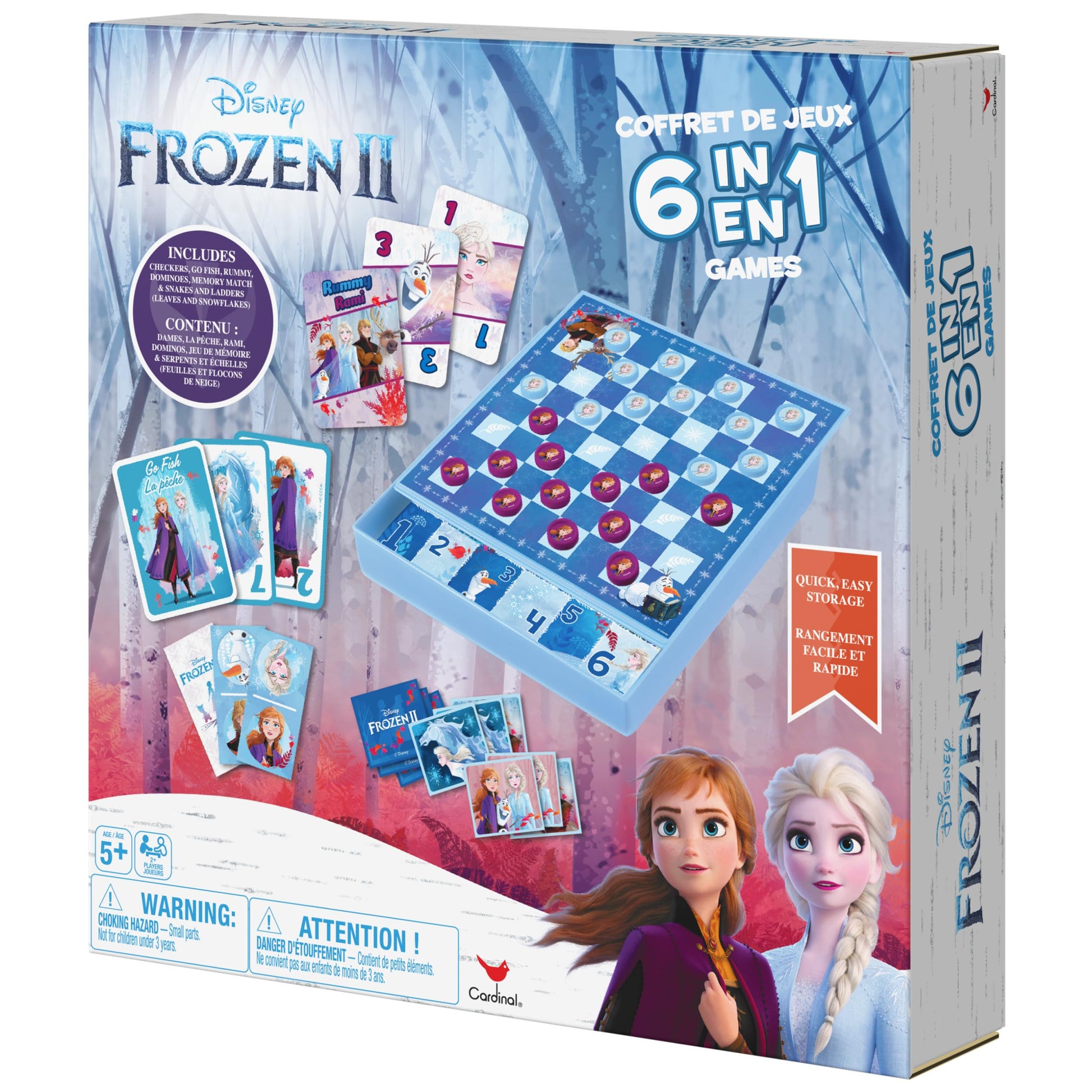 Disney Frozen 2 6-in-1 Game House for Kids and Families