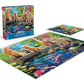 Ceaco - Doggies at the Koi Pond - 500 Piece Jigsaw Puzzle for Adults