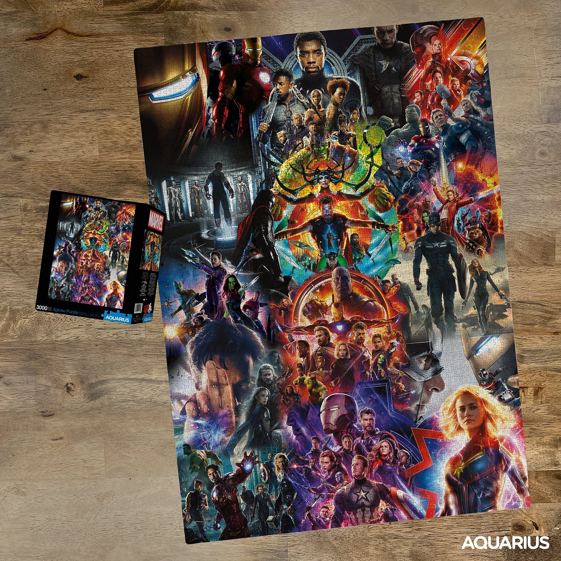 Aquarius Marvel Avengers Collage (3000 Piece Jigsaw Puzzle) - Glare Free - Precision Fit - Officially Licensed Marvel Merchandise & Collectibles - 32
