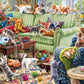 Ceaco - Kitty Chaos - 500 Piece Jigsaw Puzzle for Adults