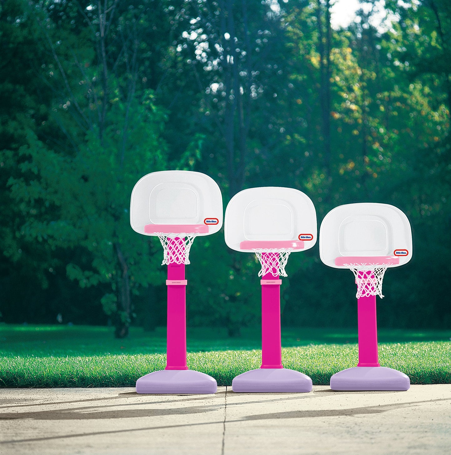 Little Tikes TotSports Easy Score Basketball Set Pink, 22.00 L x 23.75 W x 61.00 H Inches
