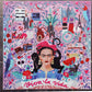 eeBoo: Piece and Love Viva la Vida Frida Kahlo 1000 Piece Square Adult Jigsaw Puzzle, Puzzle for Adults and Families, Glossy, Sturdy Pieces