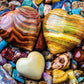Ceaco - Heart Stones - 300 Large Piece Jigsaw Puzzle for Adults