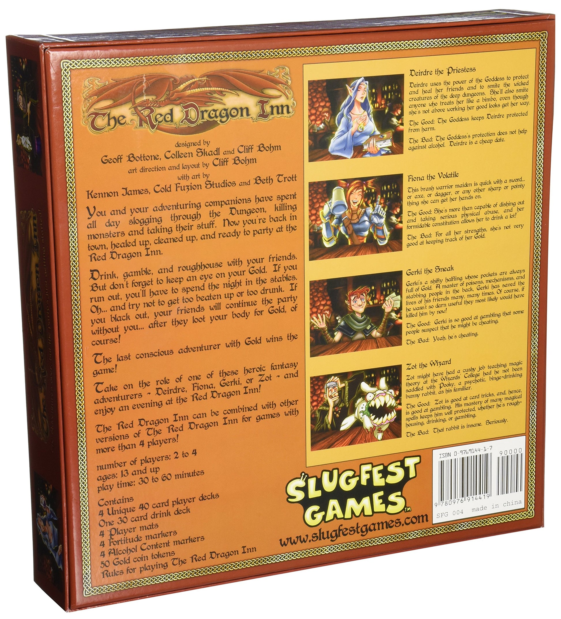 SlugFest Games The Red Dragon Inn - Strategy Card Game