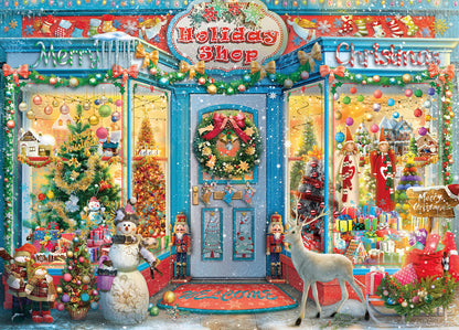 Ceaco - Shop Windows - Holiday Shop 2-1000 Piece Jigsaw Puzzle