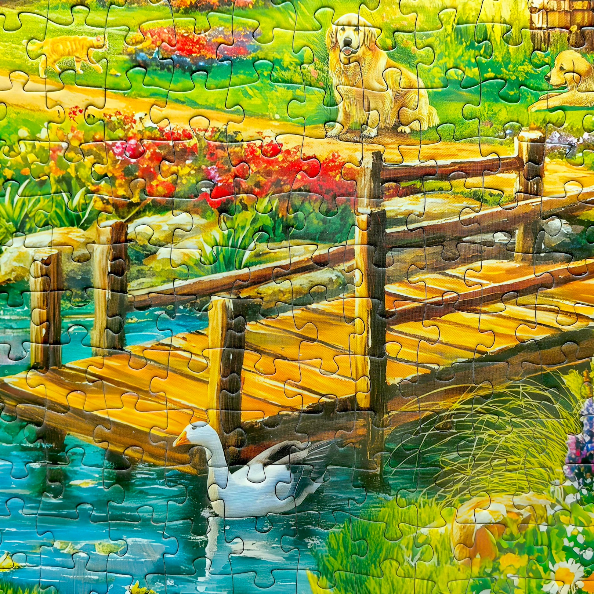 500 Piece Puzzle for Adults - Jigsaw Puzzles - Spring Farm