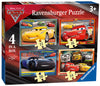 Ravensburger Disney Pixar Cars 4 in Box (12, 16, 20, 24 Pieces) Jigsaw Puzzles for Kids Age 3 Years Up