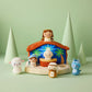 Hallmark Nativity Scene Plush Toy (Manger with Baby Jesus, Mary, Joseph, Angel, Animals) for Kids, Grandchildren