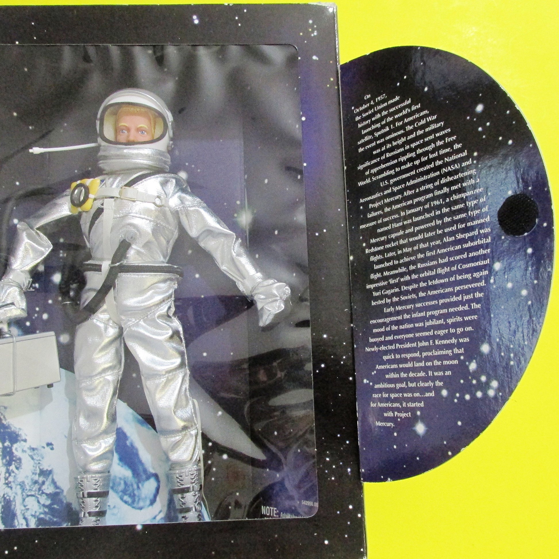 12" GI Joe Mercury Astronaut Limited Edition Action Figure (1997 Hasbro)