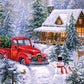 Ceaco - Holiday & Winter - 4 Pack 500 Piece Jigsaw Puzzles for Adults