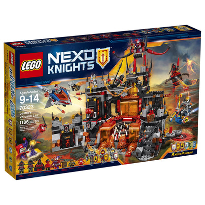 LEGO Nexo Knights 70323 Jestro's Volcano Lair Building Kit (1186 Piece)