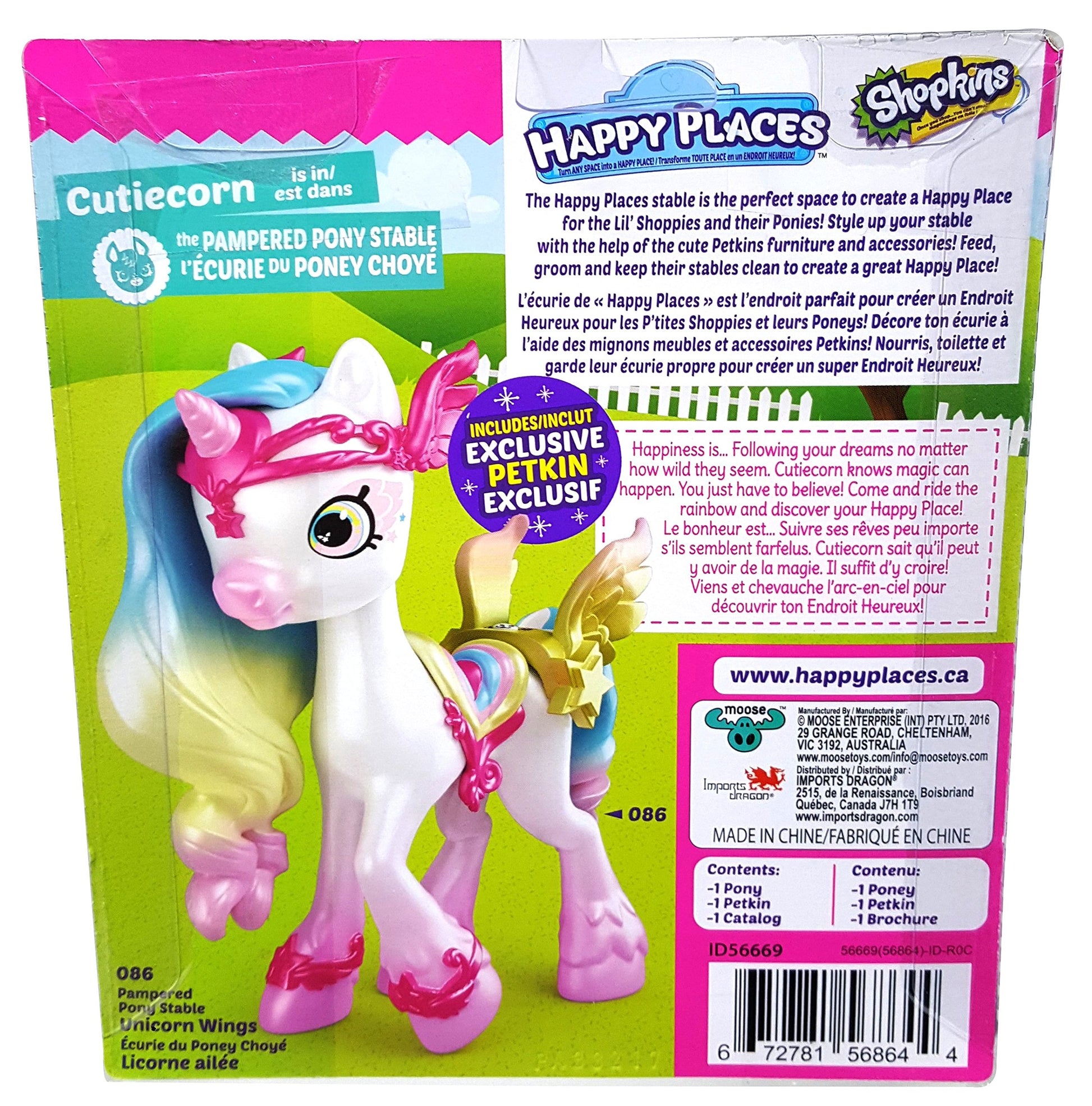 Shopkins Happy Places Cutiecorn Pampered Pony Stable Pony Pack