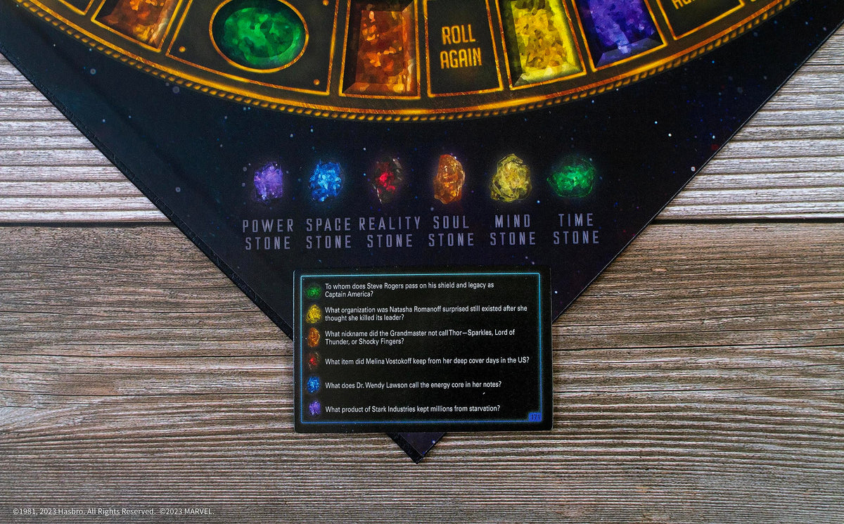 Trivial Pursuit: Marvel Cinematic Universe Ultimate Edition | Officially Licensed | Collectible Trivia Board Game Featuring 6 Infinity Stone Location