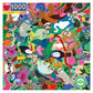 eeBoo: Piece and Love Sloths 1000 Piece Square Adult Jigsaw Puzzle, Puzzle for Adults and Families, Glossy, Sturdy Pieces and Minimal Puzzle Dust