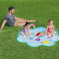 Disney Little Mermaid Splash Pad | Outdoor Sprinkler Water Toy for Children | Made for Kids Ages 2 and Up