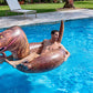 PoolCandy Inflatable T-Rex Dinosaur 48" Swim Ring