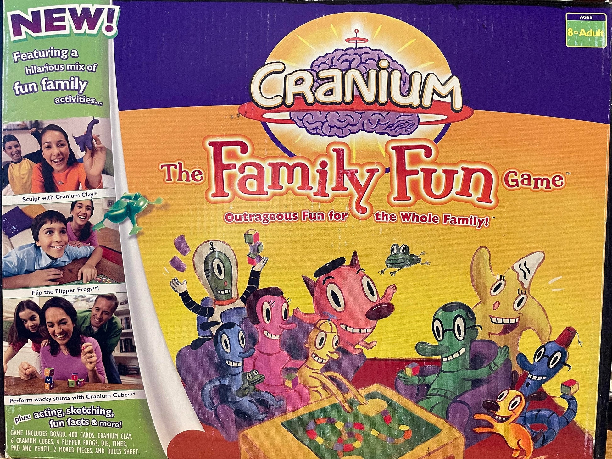 Cranium The Family Fun Game Outrageous Fun For the Whole Family 8 to AdultQ