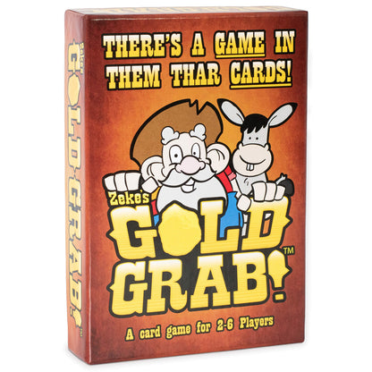 Zeke's Gold Grab! | Award-Winning Family Fun Card Game | Card Game for Kids, Teens, Adults & Family Game Night