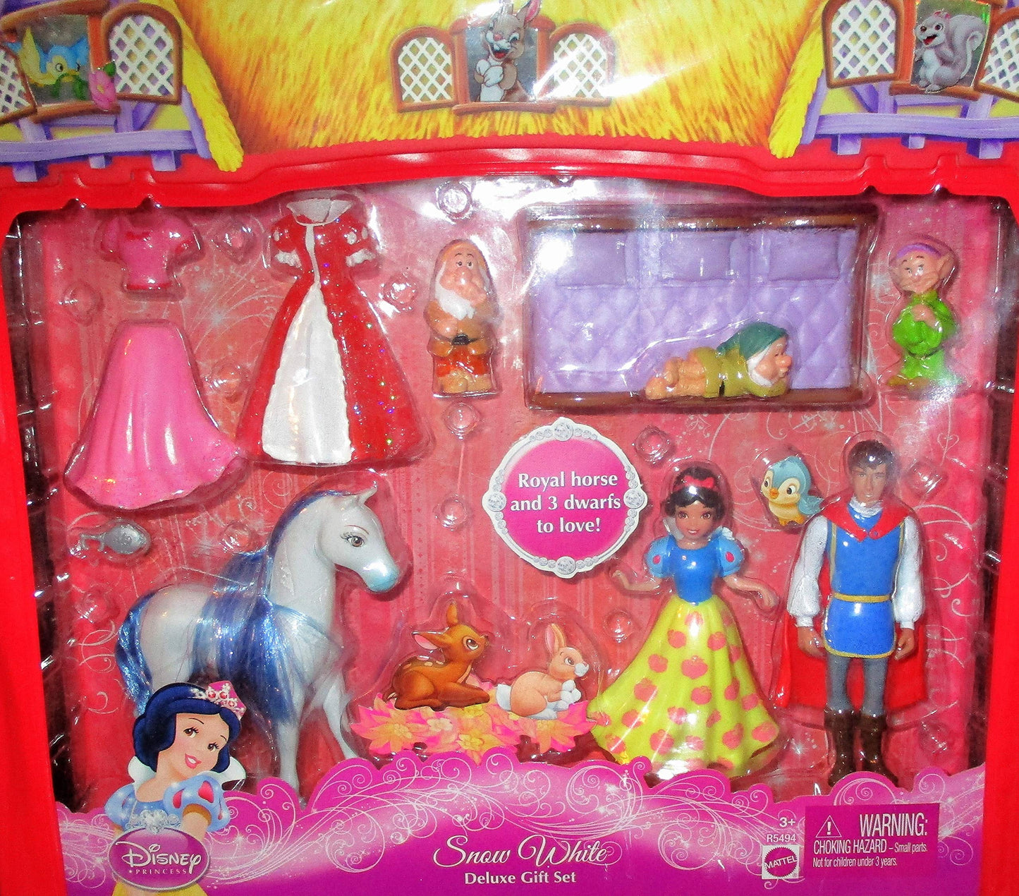 Mattel Disney Princess Favorite Moments Snow White Deluxe Gift Set