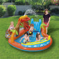 Bestway Lava Inflatable Play Center | Includes Play Balls, Ball Ramp, Ring Toss Game, Water Blob,