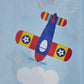 Creative Converting 332212 Toy Airplane Design Plastic Tablecloth