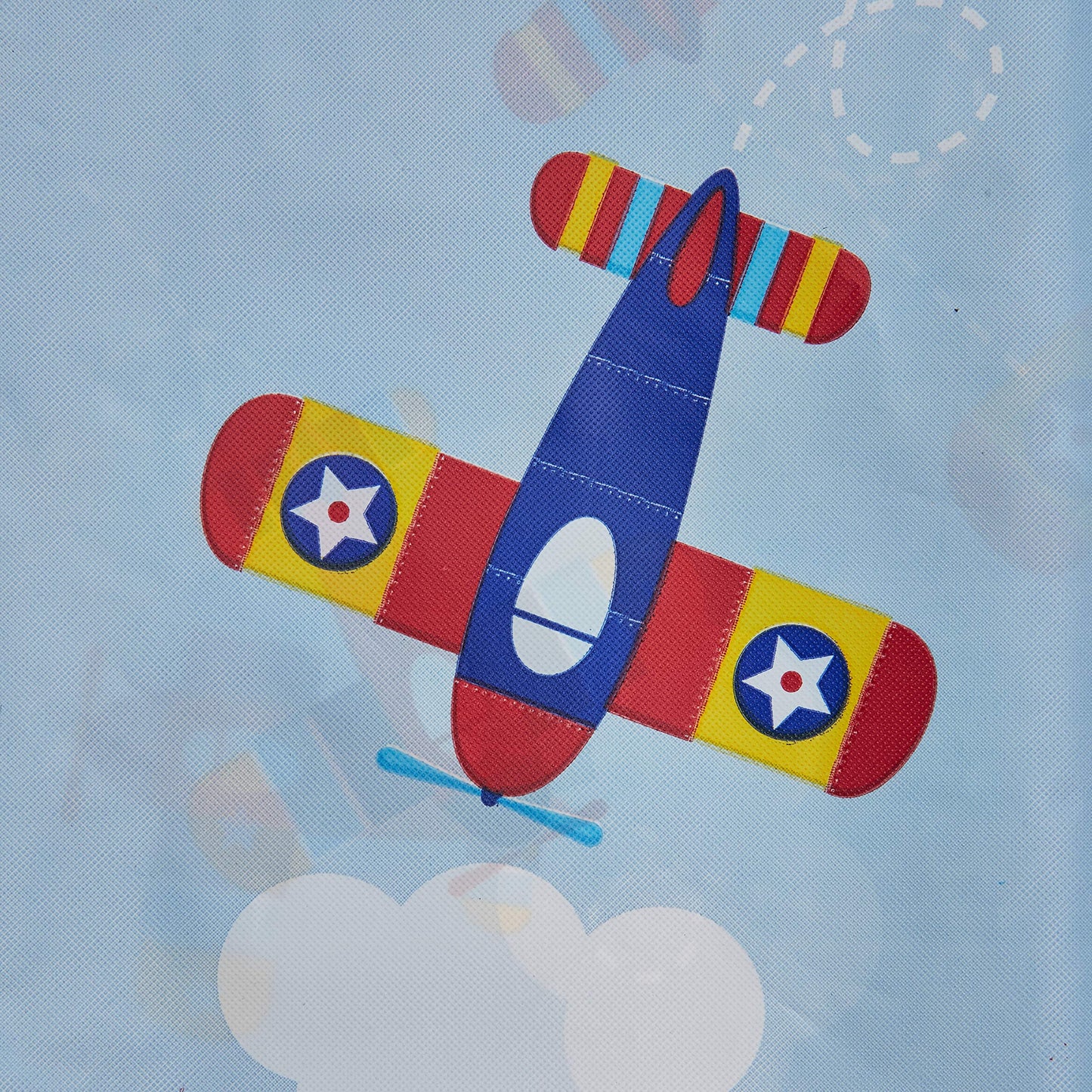 Creative Converting 332212 Toy Airplane Design Plastic Tablecloth