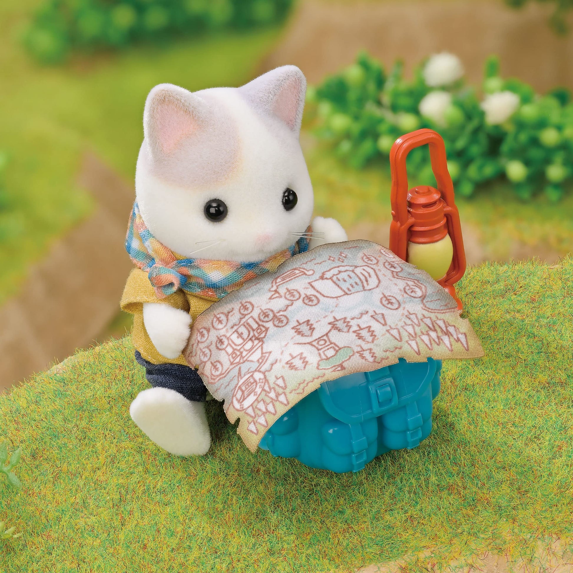 Calico Critters Exciting Exploration Set - Latte Cat Brother & Baby