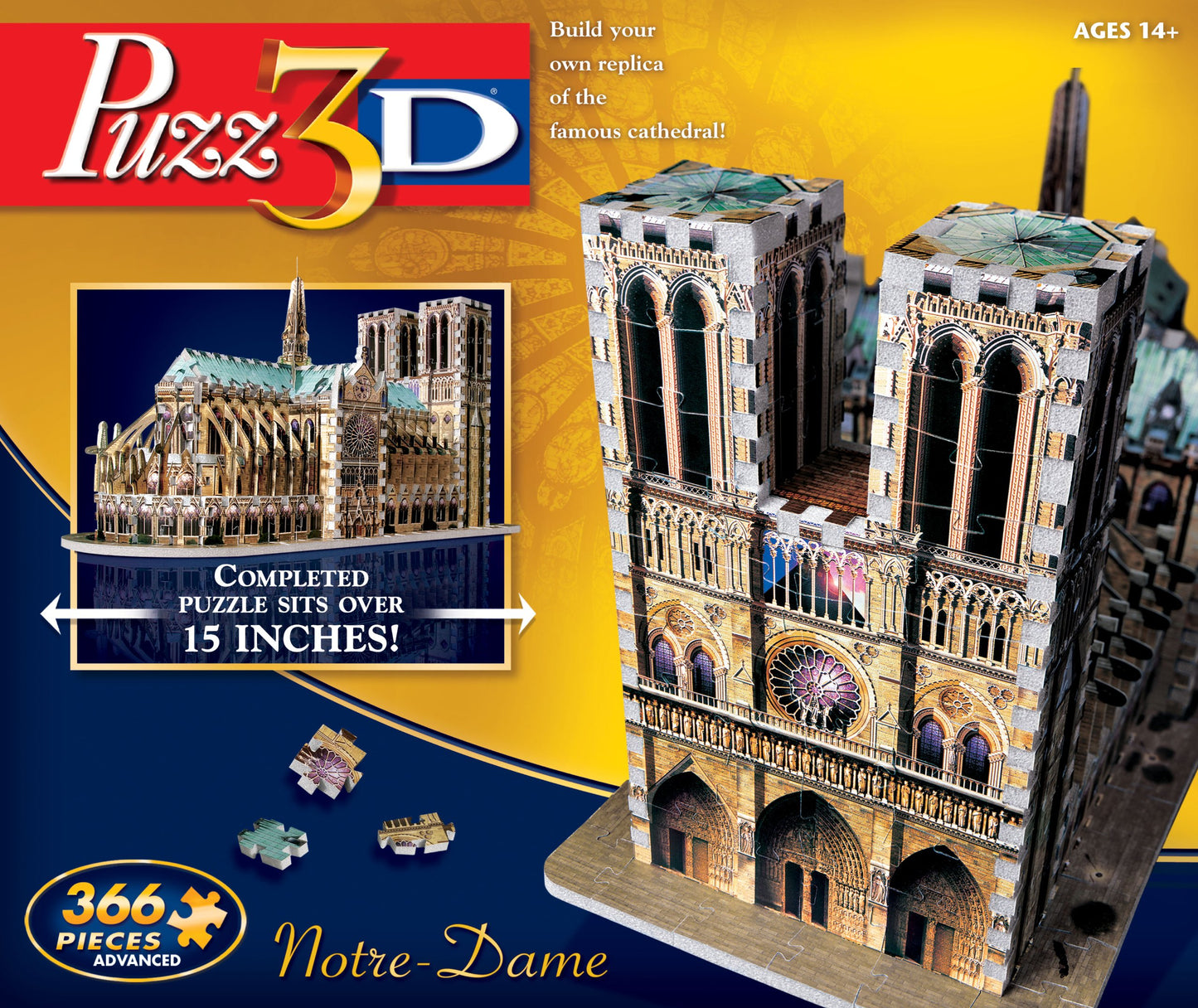Winning Solutions Puzz 3D - Notre Dame