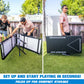 GoPong PRO 8 Foot Premium Beer Pong Table - Heavy-Duty (Black, 36-Inch Tall)