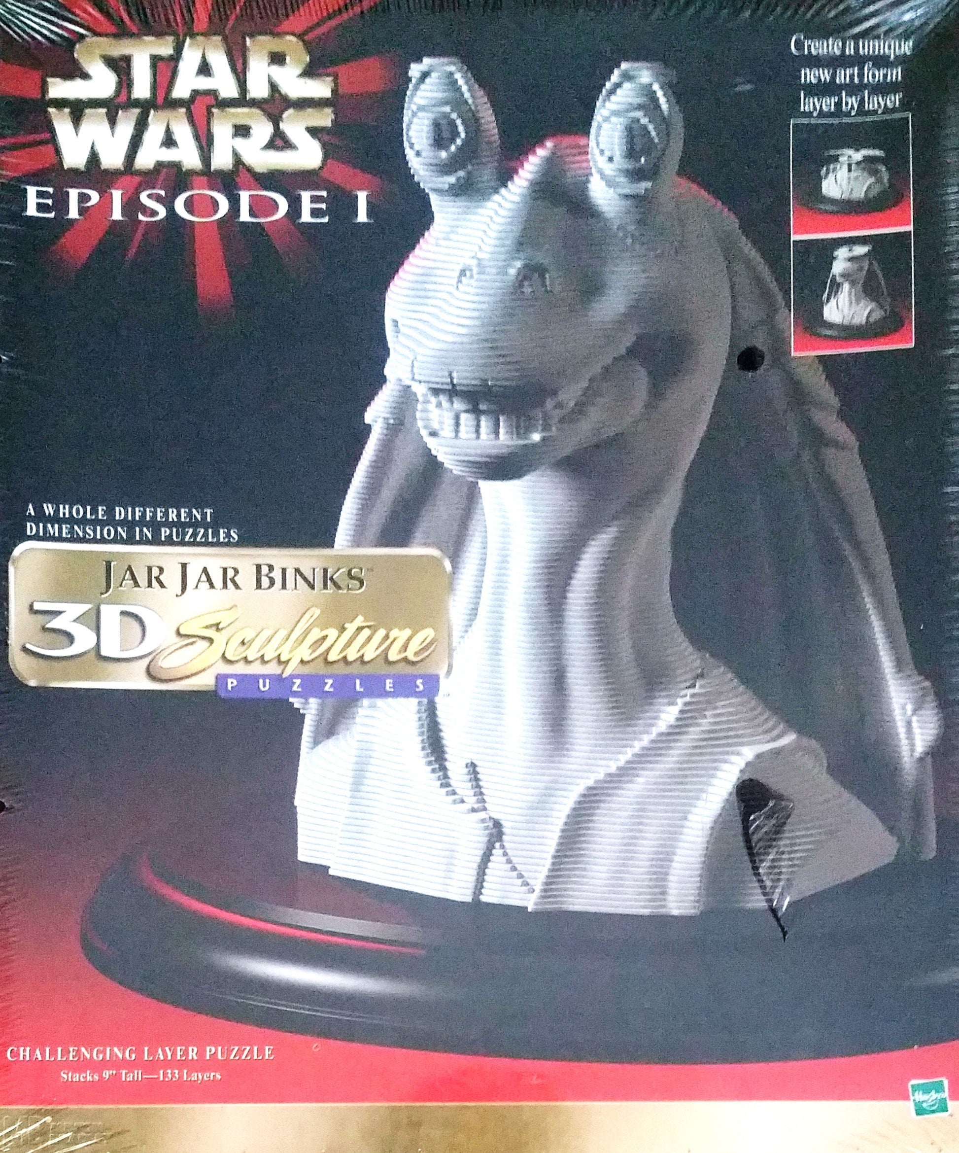 Star Wars Jar Jar Binks 3D Sculpture Puzzle