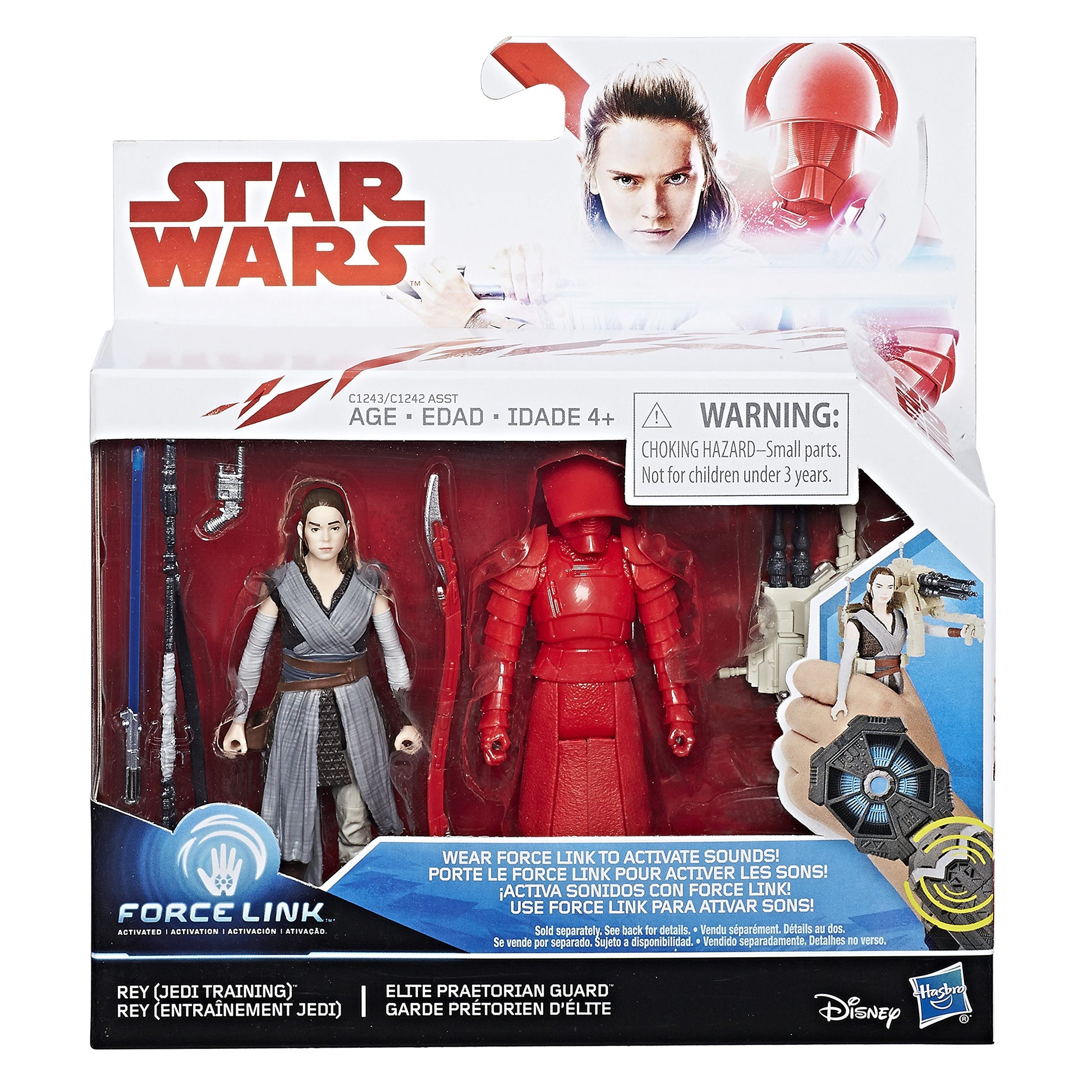 Star Wars Rey (Jedi Training) & Elite Praetorian Guard 2-Pack