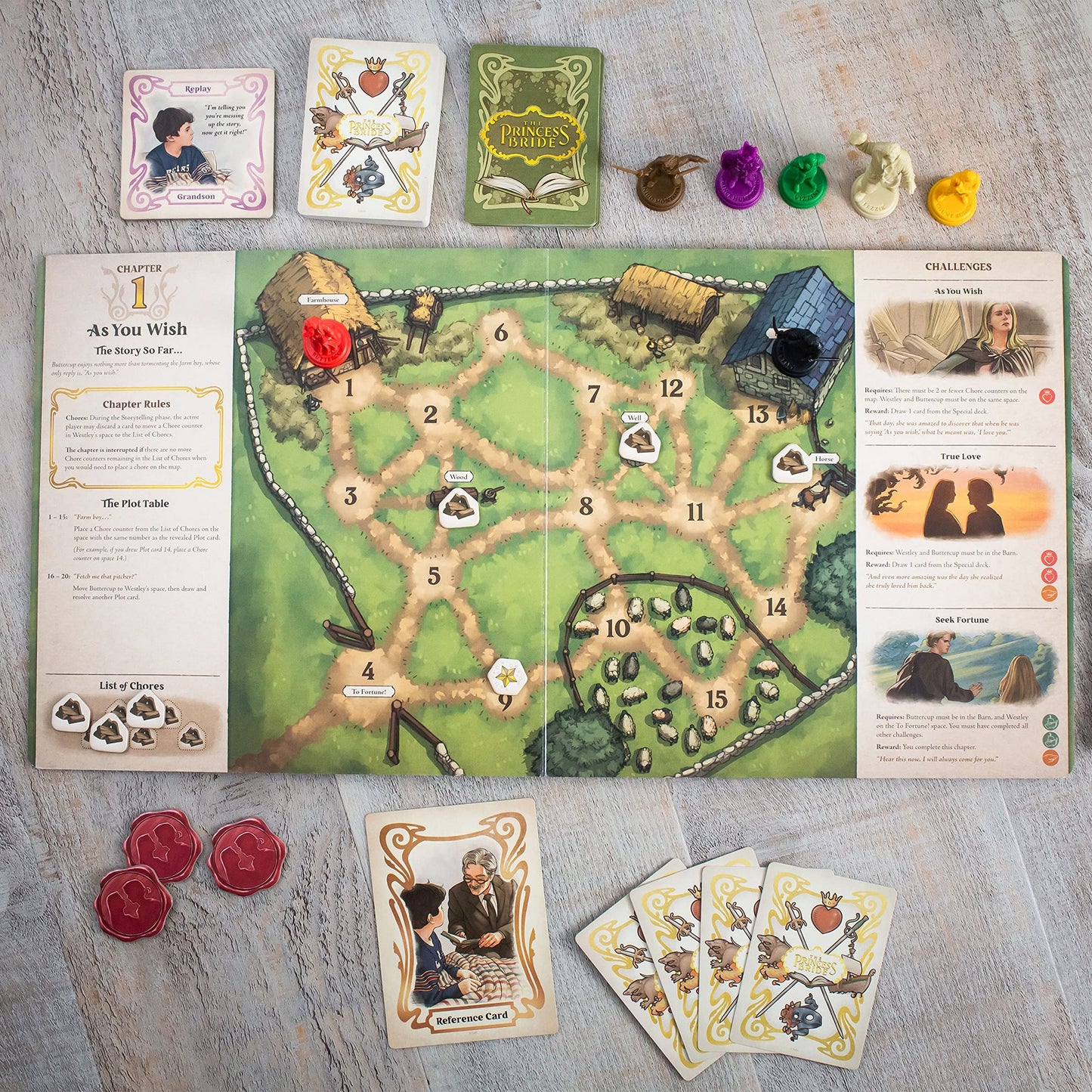 Ravensburger Princess Bride Adventure Book Game | Interactive and Engaging Gameplay for Fans of the Movie | for Ages 10 & Up