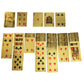 Rok 24K Gold 100 Dollar Bill Foil Flexible Water Resistant Plastic 52 Poker Playing Cards Deck for Table Game