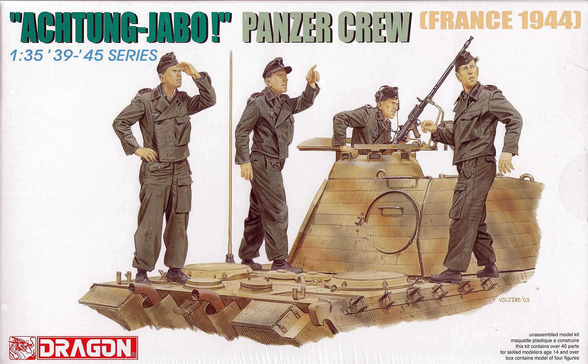 1/35 Achtung-Jaboi Panzer Crew