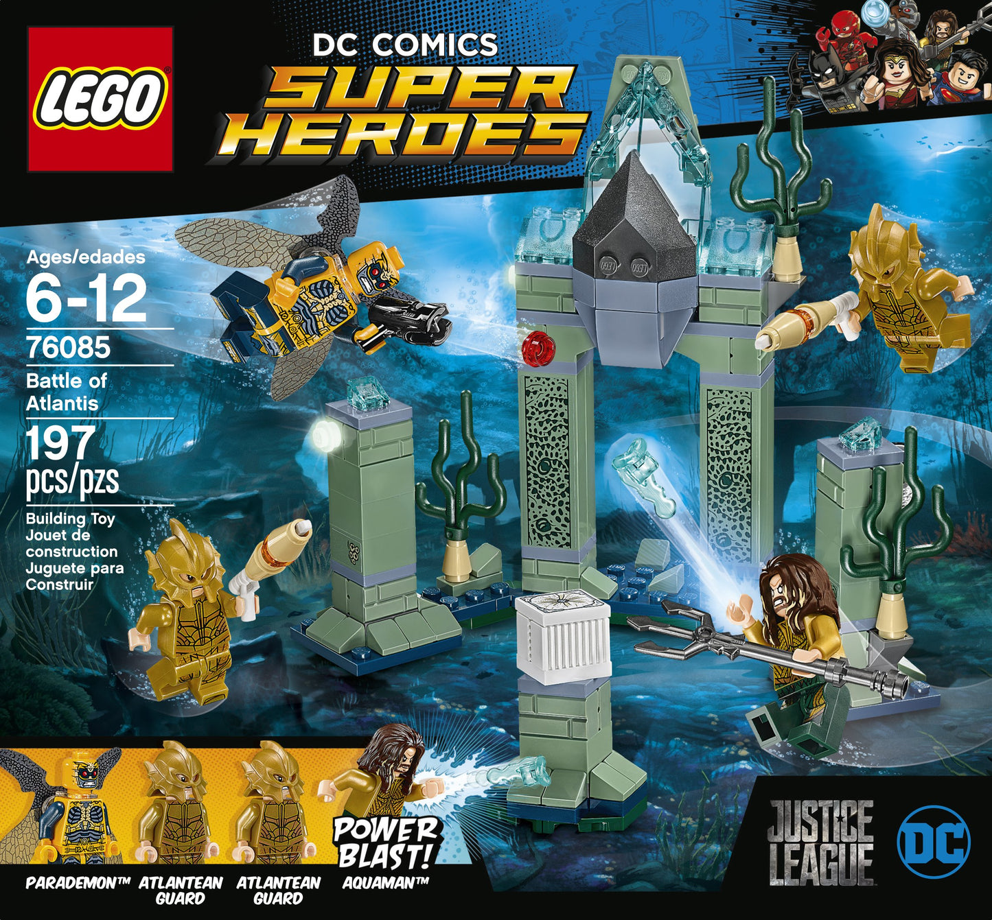 LEGO Super Heroes 76085 Battle of Atlantis (197 Piece)