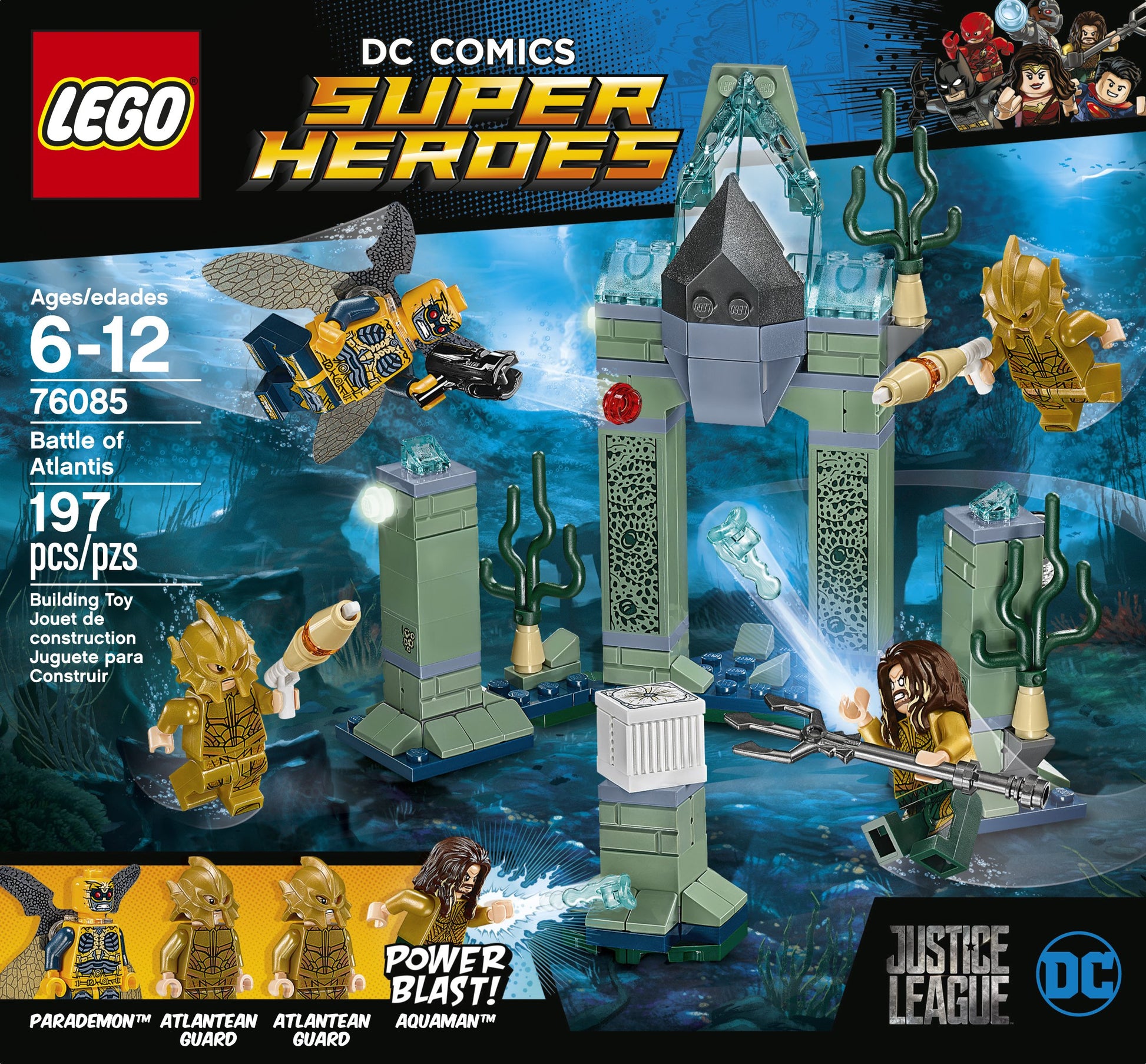 LEGO Super Heroes 76085 Battle of Atlantis (197 Piece)